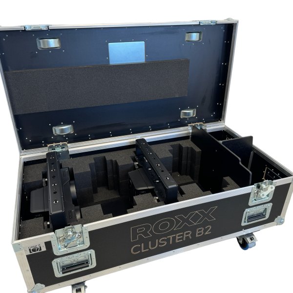 Flightcase for 4 x ROXX Cluster B2