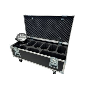 Flightcase for 8 x Cameo Flat Pro 12G2