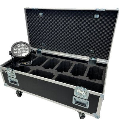 Flightcase for 8 x Cameo Flat Pro 12G2