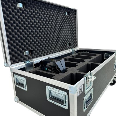 Flightcase for 8 x Cameo Flat Pro 12G2