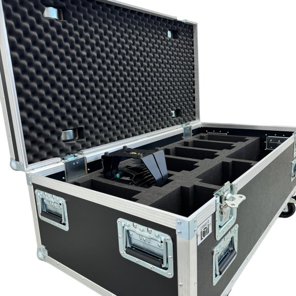 Flightcase for 8 x Cameo Flat Pro 12G2
