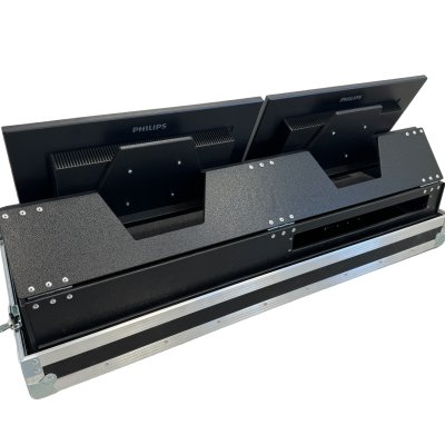 Light Mixer Flightcase for 2 x  22