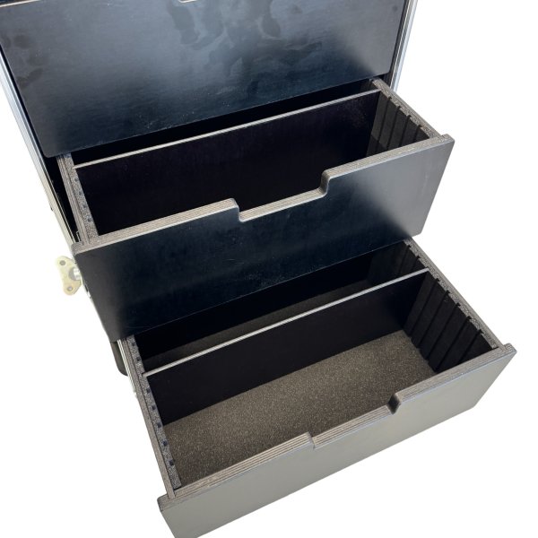 Cabinet with 8 drawers and table legs