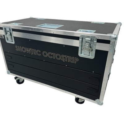 Flightcase for 16 x Showtec LED Octostrip MK2
