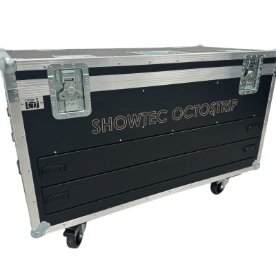 Flightcase for 16 x Showtec LED Octostrip MK2