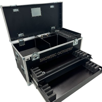 Flightcase for 16 x Showtec LED Octostrip MK2