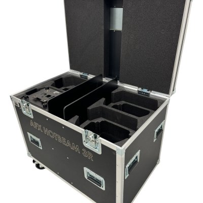 Flightcase for 4 x AFX Hotbeam 3R