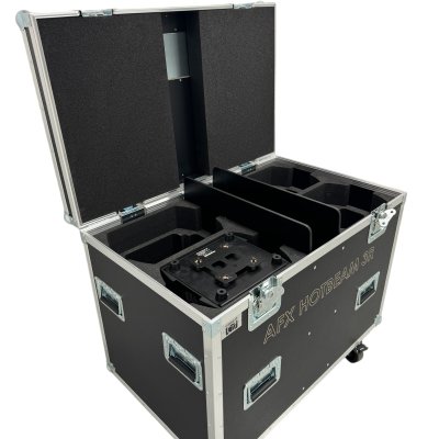Flightcase for 4 x AFX Hotbeam 3R
