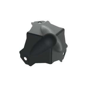 C1081K Medium Black Ball Corner with 30mm