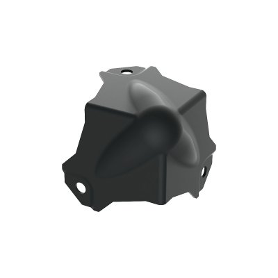 C1081K Medium Black Ball Corner with 30mm