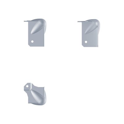 C1086/10/60 PennBrite Brace Ball Corner 30mm