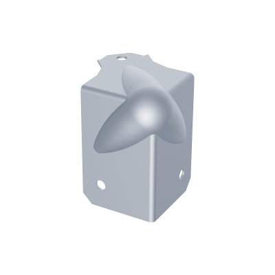 C1086/10/60 PennBrite Brace Ball Corner 30mm