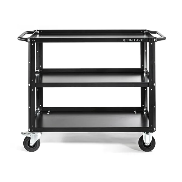 ConeCarts Large Basic Cart 3 shelves
