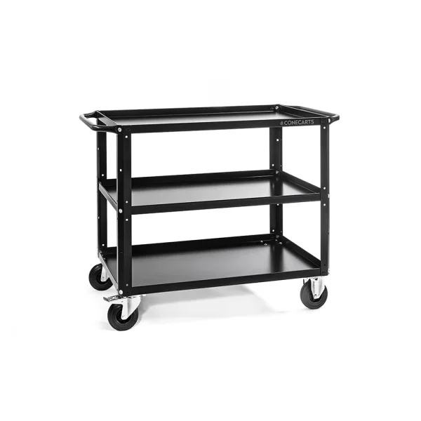 ConeCarts Large Basic Cart 3 shelves