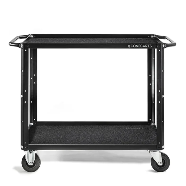 ConeCarts Large with Set-ups Cart 2 shelves