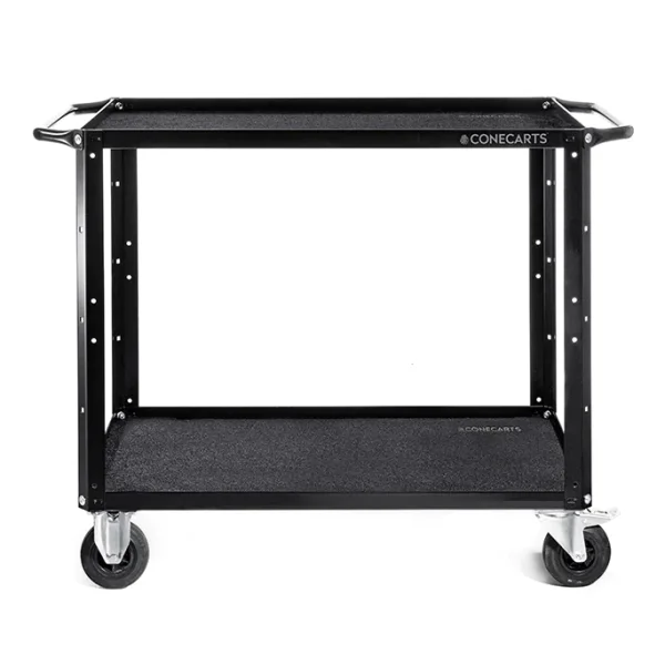 ConeCarts Small with Set-up Cart 2 shelves