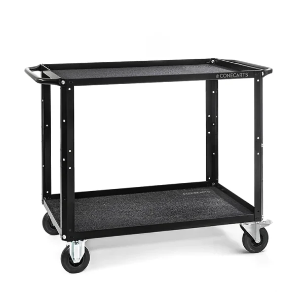 ConeCarts Large with Set-ups Cart 2 shelves
