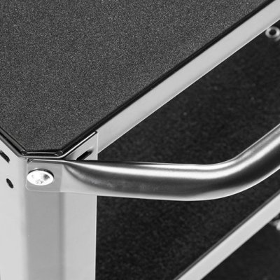 ConeCarts Large Workstation Version Cart 3 shelves