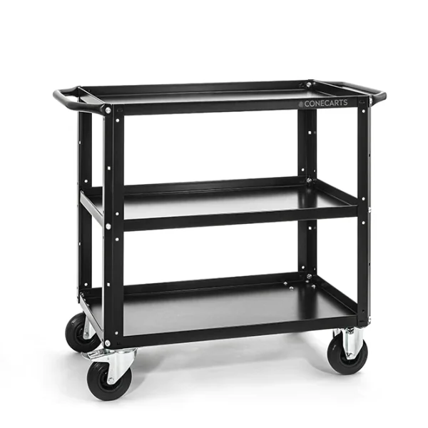 ConeCarts Small Basic Cart 3 shelves