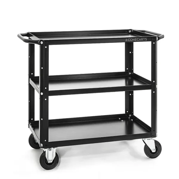 ConeCarts Small Basic Cart 3 shelves