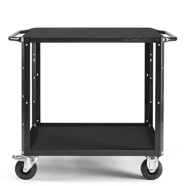 ConeCarts Small Workstation Version Cart 2 shelves