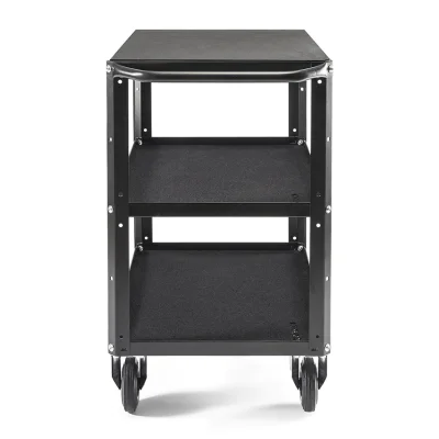 ConeCarts Small Workstation Version Cart 3 shelves