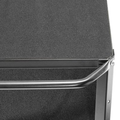 ConeCarts Small Workstation Version Cart 3 shelves