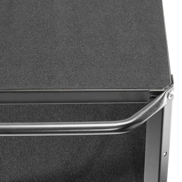 ConeCarts Small Workstation Version Cart 3 shelves