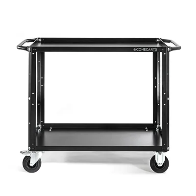 ConeCarts Large Basic Cart 2 shelves