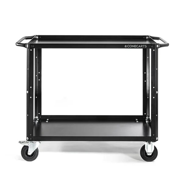 ConeCarts Large Basic Cart 2 shelves