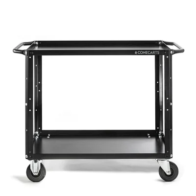 ConeCarts Large Basic Cart 2 shelves