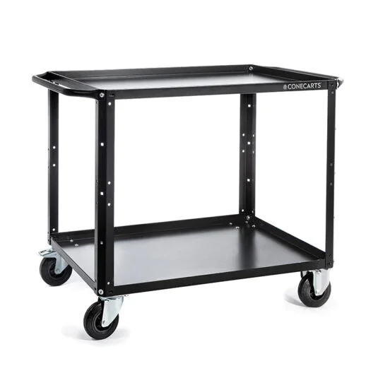 ConeCarts Large Basic Cart 2 shelves
