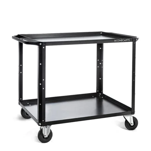 ConeCarts Large Basic Cart 2 shelves