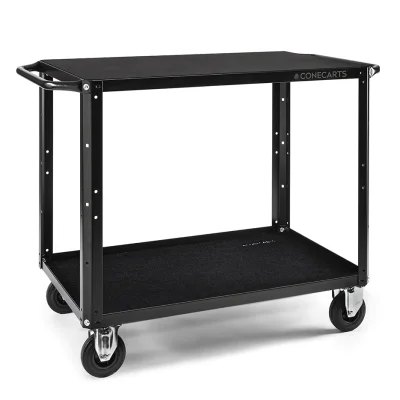 ConeCarts Large Workstation Version Cart 2 shelves
