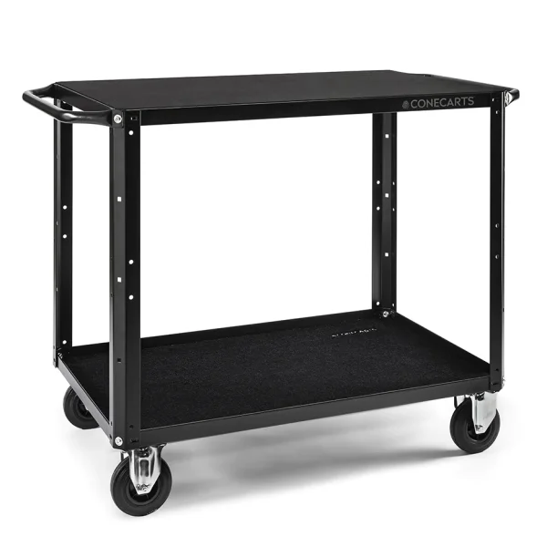 ConeCarts Large Workstation Version Cart 2 shelves