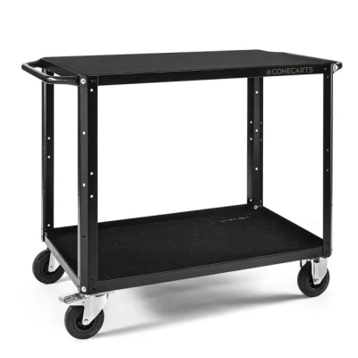 ConeCarts Large Workstation Version Cart 2 shelves