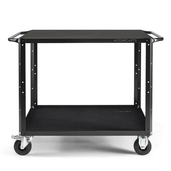 ConeCarts Large Workstation Version Cart 2 shelves