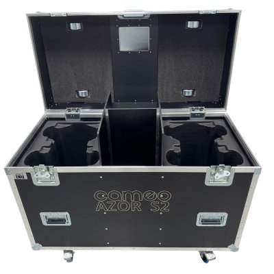Flightcase for 4 x Cameo Azor S2 (Mk3)