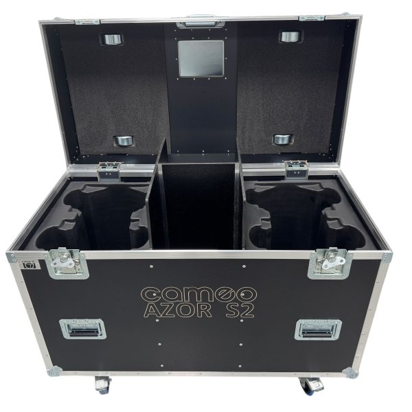 Flightcase for 4 x Cameo Azor S2 (Mk3)