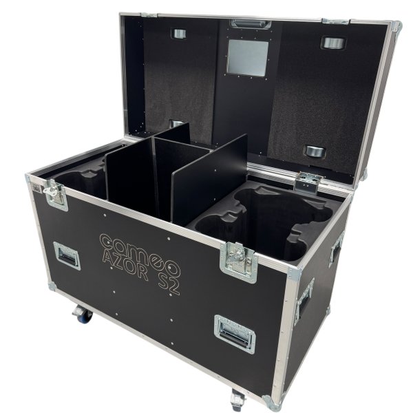 Flightcase for 4 x Cameo Azor S2 (Mk3)