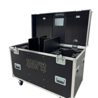 Flightcase for 4 x Cameo Azor S2 (Mk3)
