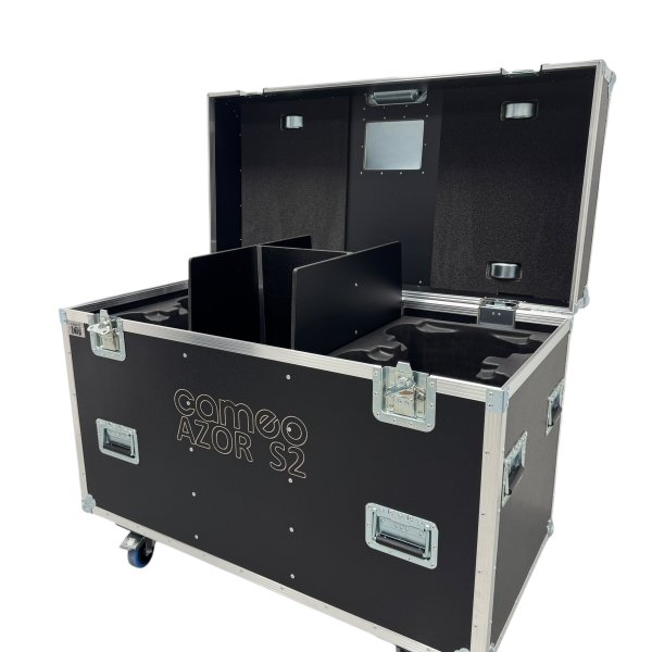 Flightcase for 4 x Cameo Azor S2 (Mk3)