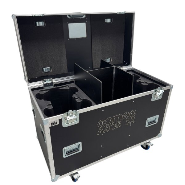 Flightcase for 4 x Cameo Azor S2 (Mk3)