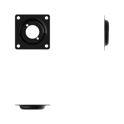 D0651K Black Dish for 1 x D-Series 