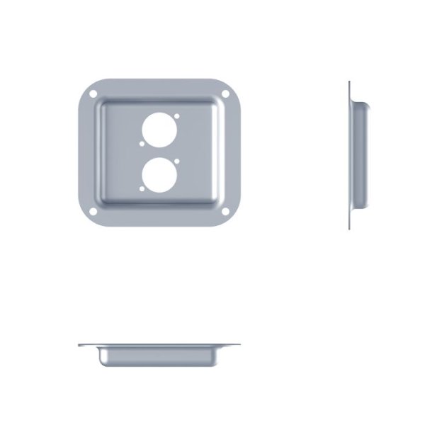 D0947-40Z Dish for 2 x D-Series 