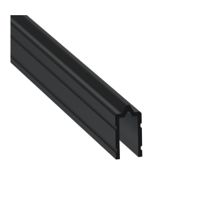 7mm Black Tongue Extrusion Mates with EG-0310S/2-4M Groove Extrusion