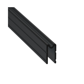 7mm Black Groove Extrusion Mates with EG-0310S/1-4M Tongue Extrusion