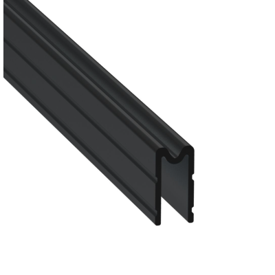 7mm Black Groove Extrusion Mates with EG-0310S/1-4M Tongue Extrusion