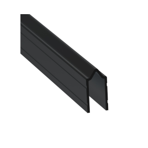 9.5mm Black Tongue Extrusion Mates with EG-0500S/2-4M Groove Extrusion