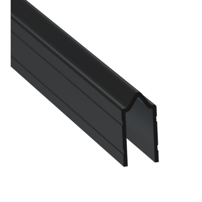 9.5mm Black Tongue Extrusion Mates with EG-0500S/2-4M Groove Extrusion